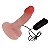 Penis Em Cyberskin Rotativo Com Vibrador 19 x 4 Cm - Sexshop - Imagem 1