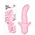 Vibrador ponto G com cerdas massageadoras e 10 velocidades - ALL FLAVOURS - NANMA - Sexshop - Imagem 2