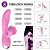 Vibrador recarregável com estimulador clitoriano simulador de sexo oral - DIBE - Sexshop - Imagem 3