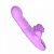 Vibrador recarregável vai e vem com estimulador clitoriano simulador de sexo oral com línguas giratórias - Sexshop - Imagem 2