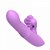 Vibrador recarregável vai e vem com estimulador clitoriano simulador de sexo oral com línguas giratórias - Sexshop - Imagem 10