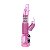 Vibrador Rotativo com Estimulador Clitoriano Coelho - TRAVEL PARTNER - Sex shop - Imagem 3