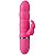 Vibrador silicone rosa com coelho, 10 velocidades e luz de Led - FAERIE CHARM - NANMA - Sexshop - Imagem 2