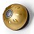 Vibrador Soft Touch Metalizado Passione, 5cm na cor dourada - Sexshop - Imagem 4
