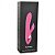 Vibrador luxo recarregável com estimulador clitoriano 12 Vibrações - Q-irma - Sexshop - Imagem 5