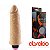 Pênis Real em Cyber 14x3,5cm com Vibrador Interno - Absoloo - Sexshop - Imagem 1