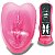 Boneca Vagina Silicone Rosa Com Vibro Virginal Heart Subsonic - Nanma - Imagem 2