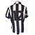 Camisa Retrô Ponte Preta  - Gola pólo - cordinha - Imagem 2