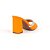 Tamanco Salto Bloco Strass e Vinil Carnelian Kah Bispo - Imagem 3