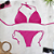 Biquíni Rosa Neon Cortininha - Imagem 2