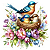 Estampas Digital - Passarinhos - Imagem 3