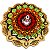 Incensário Mandala  7,5cm - Mandala Cód. 010 - Imagem 1