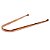Raspador Limpador De LÍngua 100% De Cobre Puro Ayurveda 8g - Liso - Imagem 2