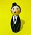 Boneco Charlie Chaplin Mensageiro - Imagem 1