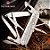 Canivete Suiço Huntsman 15 Funções Prata Translucido - Victorinox - Imagem 3