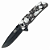 Canivete Inox 3Cr13 Caveira Mu-A005Gy - Master Usa Cutlery - Imagem 1