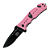 Canivete Inox 3Cr13 Pink MU-A010PK - Master Usa Cutlery - Imagem 1