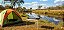 Fogareiro Duas Bocas Camping A Gas Trail Duo Kala Fogao Acampamento Inox - Imagem 4