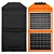 Painel Solar Carregador Dobravel Flexível Placa 10W - DP LED - Imagem 1