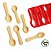 Biscoito Colher | Placa 6 cortes + 1 Marcador - Imagem 1