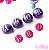 Kit Letras Alpha Glam | Carimbos para Brigadeiro 32 peças - Imagem 1
