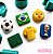 Kit Copa do Mundo de Futebol | Modelador Ejetor para Brigadeiro Personalizado - Imagem 1