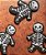 Boneco Esqueleto de Gingerbread | Cortador e Carimbo | Biscoitos de Halloween - Imagem 6