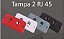 TAMPA 2 RJ 45 CAIXA 1/2"-3/4" PVC ANTICHAMA - Imagem 1