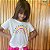 Blusa Infantil Menina Algodão Silk Arco-íris - Imagem 1