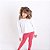 Blusa Cropped Infantil Menina Manga Longa Bufante Branco - Imagem 3