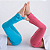 Legging Infantil Menina Suplex Azul Céu - Imagem 1