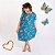 Vestido Infantil Estampado Bicharada - Imagem 2