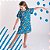 Vestido Infantil Estampado Bicharada - Imagem 3