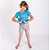 Legging Infantil Menina Estampada Suplex Estrela Cadente - Imagem 2