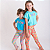 Legging Infantil Menina Suplex Estampada Coração - Imagem 2