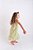 Vestido Infantil Alcinha Estampado Arara Verde - Imagem 2
