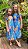 Vestido Infantil Estampado Folhagens - Imagem 1