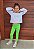Legging Infantil Menina Algodão Verde - Imagem 1