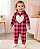Macacão Bebê Inverno Carter’s Rosa Xadrez Super Quentinho - Imagem 3