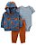 CONJUNTO 3 PEÇAS CARTER´S - FLEECE DINO - Imagem 1