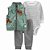 CONJUNTO 3 PEÇAS COLETE CARTER´S -PINGUIM - Imagem 1
