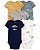 KIT BODY 5 PEÇAS CARTER´S - FUTEBOL AMERICANO - Imagem 1