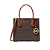 BOLSA MICHAEL KORS MERCER MÉDIA MARROM - Imagem 1