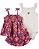 CONJUNTO VERÃO 3 PEÇAS FLORAL MENINA - Imagem 1