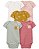 KIT BODY 5 PEÇAS CARTERS ABELHA MENINA - Imagem 1