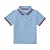 CAMISA POLO TOMMY HILFIGER AZUL BEBÊ - Imagem 2