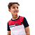 CAMISETA TOMMY HILFIGER VERMELHA E BRANCA FITADA - Imagem 1