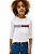 CAMISETA TOMMY HILFIGER BRANCA FITADA - MANGA LONGA - Imagem 2
