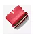 BOLSA MICHAEL KORS JET SET  TRANSVERSAL SMALL PEBBED LEATHER ROSA FRAMBOESA - Imagem 2