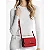 BOLSA MICHAEL KORS JET SET  TRANSVERSAL SMALL PEBBED LEATHER ROSA FRAMBOESA - Imagem 3